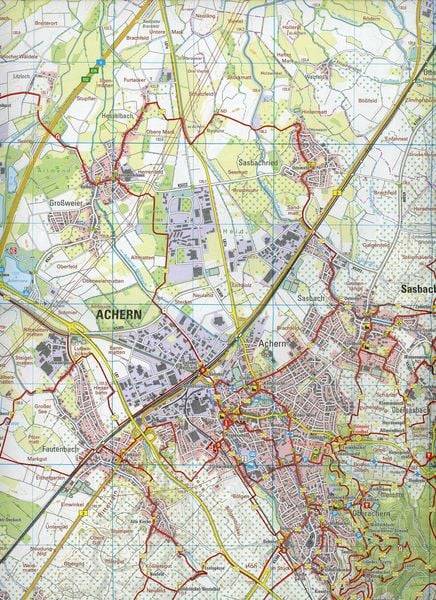 W234 Wanderkarte 1:25 000 Achern