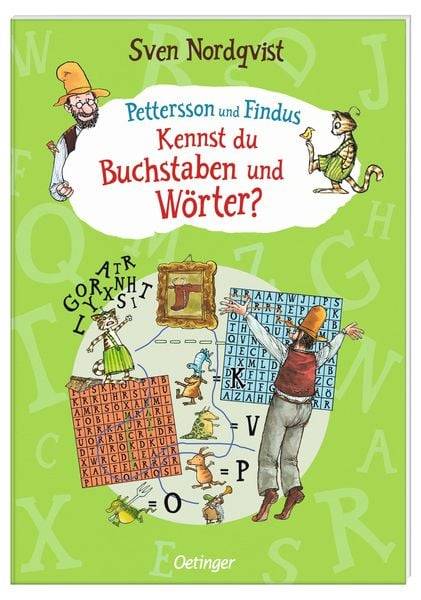 Pettersson und Findus. Kennst du Buchstaben und Wörter?