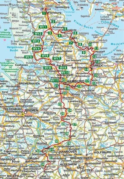 Fernwanderweg E1 - Deutschland Nord