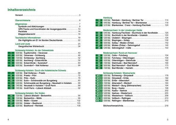Fernwanderweg E1 - Deutschland Nord