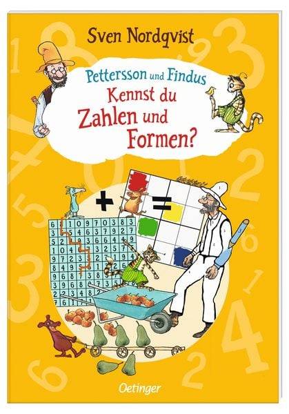 Pettersson und Findus. Kennst du Zahlen und Formen?