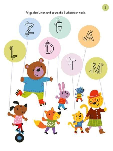 Mein tierisches Buchstaben-Buch (4 – 6 Jahre)