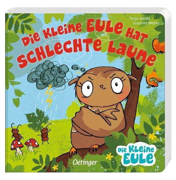 Die kleine Eule hat schlechte Laune