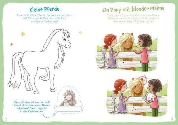WAS IST WAS Meine Welt Mach mit! Ponys