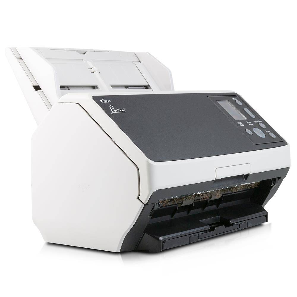 Fujitsu fi-8190 (Refurbished) Dokumentenscanner (90 S/min. farbe, 600 dpi, ADF, Duplex, USB, GigaBit LAN)