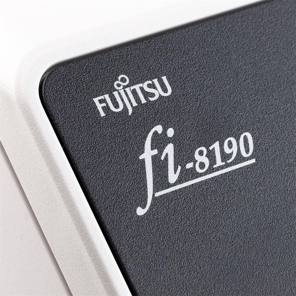 Fujitsu fi-8190 (Refurbished) Dokumentenscanner (90 S/min. farbe, 600 dpi, ADF, Duplex, USB, GigaBit LAN)