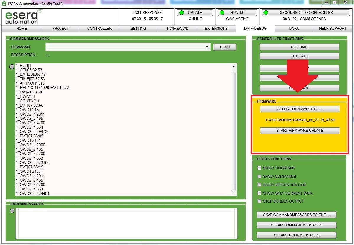 ECO 531 Zentraleinheit Industrial Multizone 1-Wire Sensor-Actor-Gateway