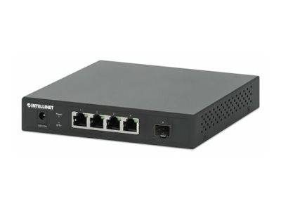 Intellinet Switch - unmanaged - 4 x 10/100/1000/2.5G + 1 x 10 Gigabit SFP+ (Uplink)