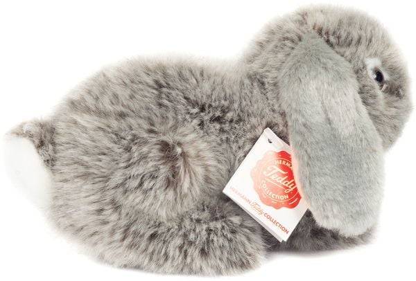 Teddy-Hermann - Widderkaninchen grau 18 cm