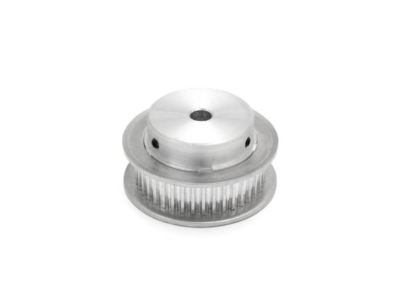 Zahnriemenrad HTD-3M 9mm breit - 32 Zähne, Bohrung 6,35mm H7 mit Klemmschrauben