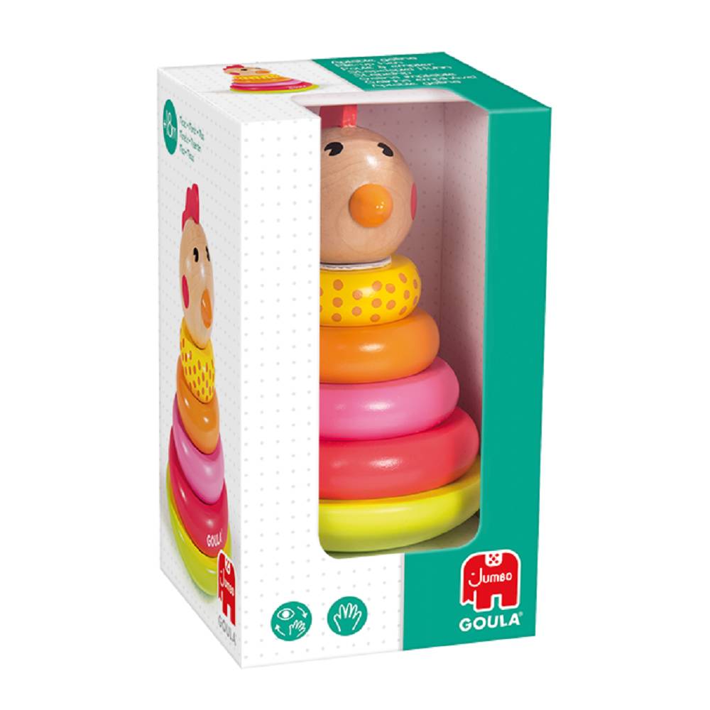 Goula 53457 Stapelspiel Huhn