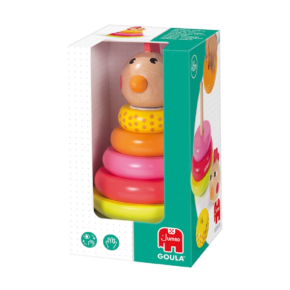 Goula 53457 Stapelspiel Huhn
