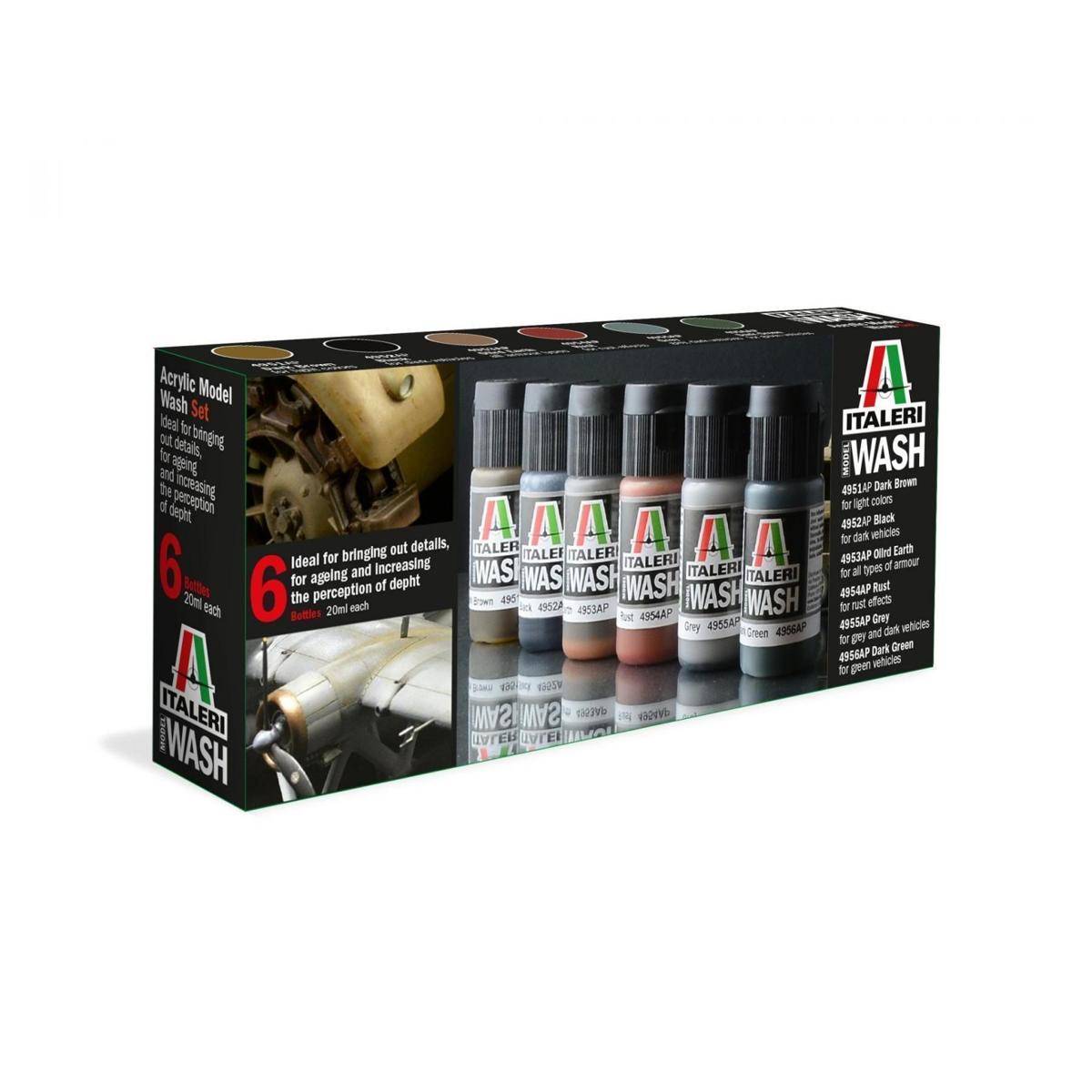 448 - Acryl Model Wash Set (6)