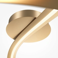 Maytoni Moderne Deckenleuchte Plons LED incl. Messing aus , Aluminum 820 Lumen Energieeffizient 34W für Küche, Schlafzimmer, Wohnzimmer, Esszimmer Maytoni Moderne Deckenleuchte Plons LED incl. Messing aus , Aluminum 820 Lumen Energieeffizient 34W für Küche, Schlafzimmer, Wohnzimmer, Esszimmer