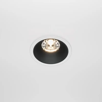 Maytoni Moderne Einbaustrahler Alfa LED LED incl. Weiß und Schwarz aus , Aluminum und Kunststoff Energieeffizient 15W für Küche, Schlafzimmer, W Maytoni Moderne Einbaustrahler Alfa LED LED incl. Weiß und Schwarz aus , Aluminum und Kunststoff Energieeffizient 15W für Küche, Schlafzimmer, W