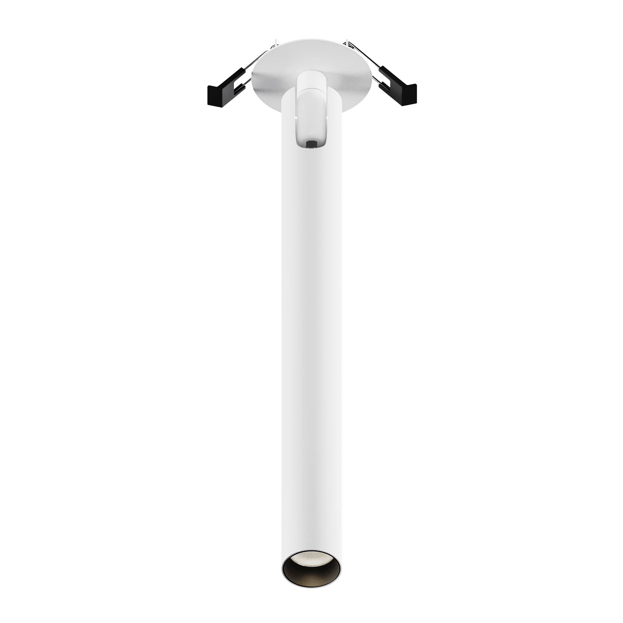 Maytoni Moderne Einbaustrahler Focus T LED incl. Weiß aus , Aluminum Energieeffizient 6W für Küche, Schlafzimmer, Wohnzimmer, Esszimmer, Lobby