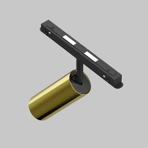 Maytoni Moderne Strahler für Magnetschienen-System Exility Focus LED LED incl. Schwarz und Messing aus , Aluminum Energieeffizient 12W für Küche Maytoni Moderne Strahler für Magnetschienen-System Exility Focus LED LED incl. Schwarz und Messing aus , Aluminum Energieeffizient 12W für Küche