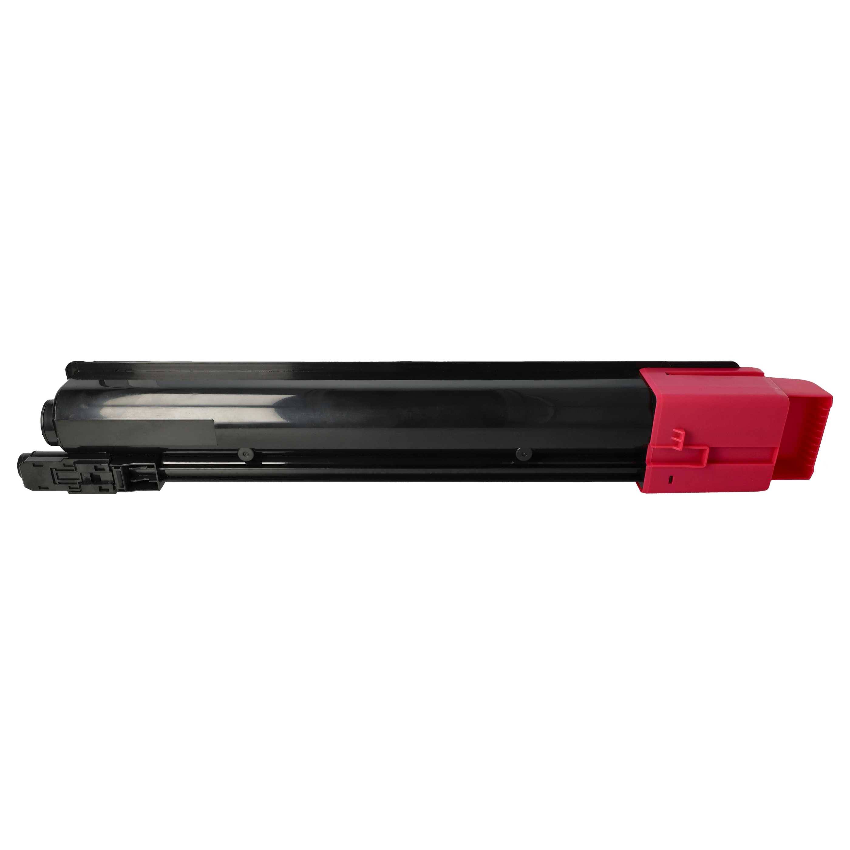 vhbw Toner kompatibel mit Kyocera TASKalfa 2551ci, 2552ci Drucker - Kompatible Tonerkartusche + Resttonerbehälter, Magenta