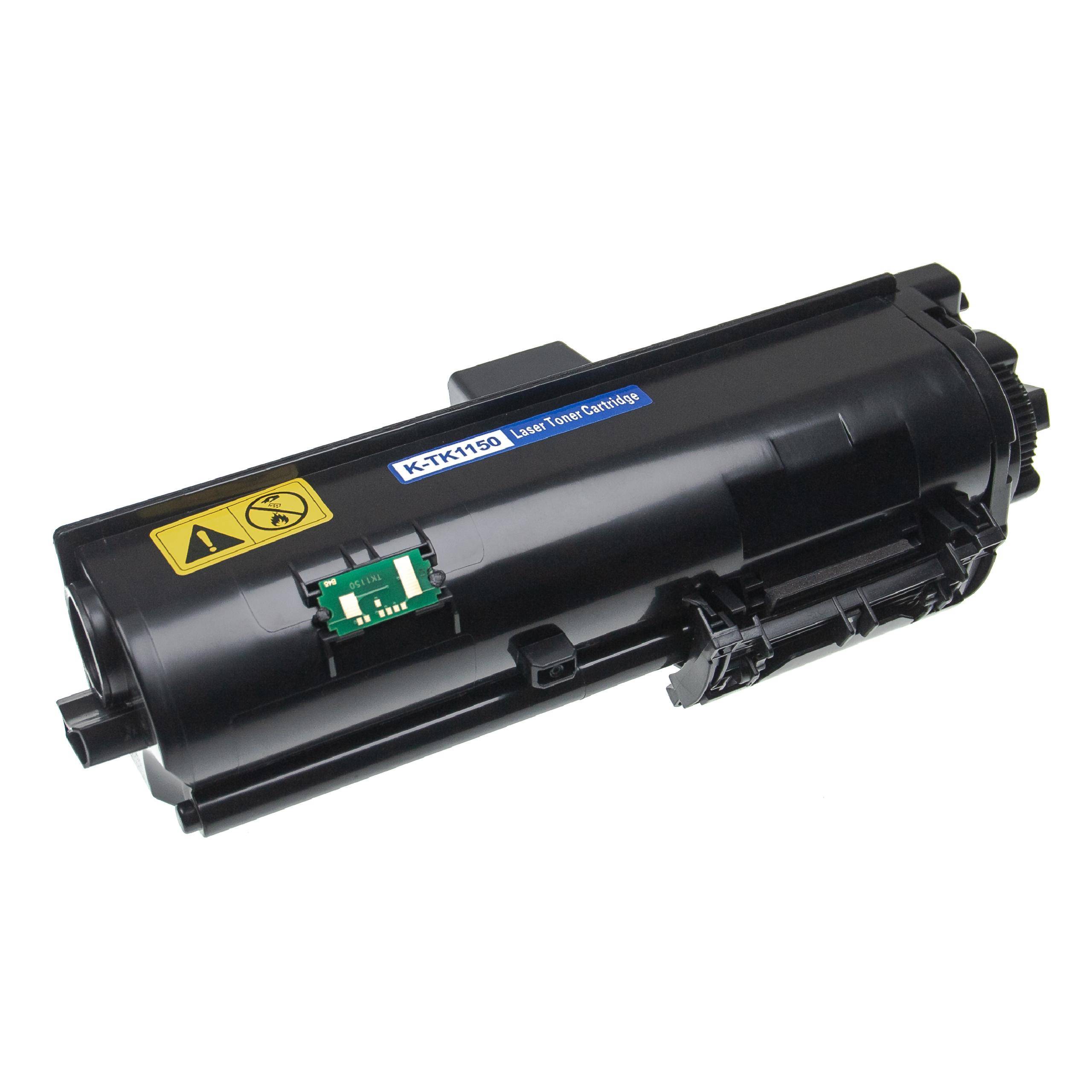vhbw 3x Toner Ersatz für Kyocera TK-1150 für Drucker - Kompatible Tonerkartuschen, Schwarz