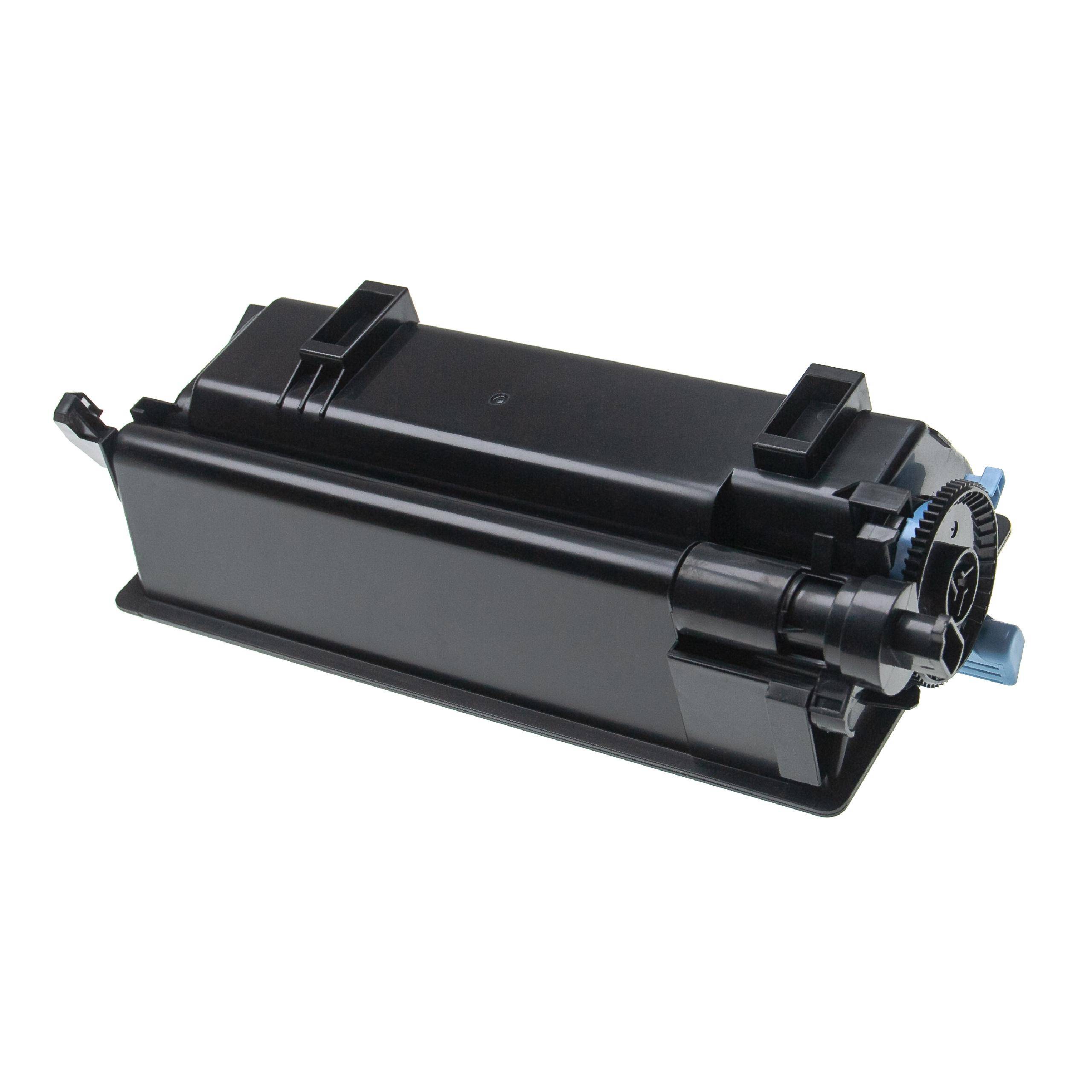 vhbw 3x Toner kompatibel mit Kyocera ECOSYS M 3145 dn, 3645 dn Drucker - Kompatible Tonerkartuschen + Resttonerbehälter, Schwarz