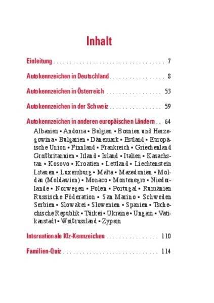 Auto-Kennzeichen (Autokennzeichen)