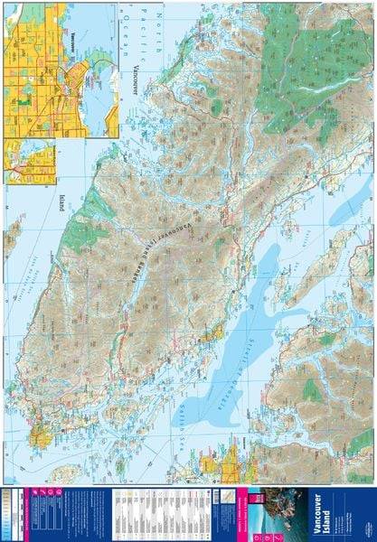 Reise Know-How Landkarte Vancouver Island (1:250.000)