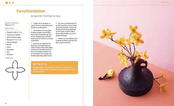 Filz-Minis mit Naturmaterial (kreativ.kompakt)