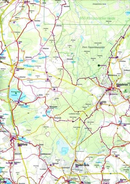 Radkarte Dresden und Umgebung 1 : 75.000 (RK-SAX02)
