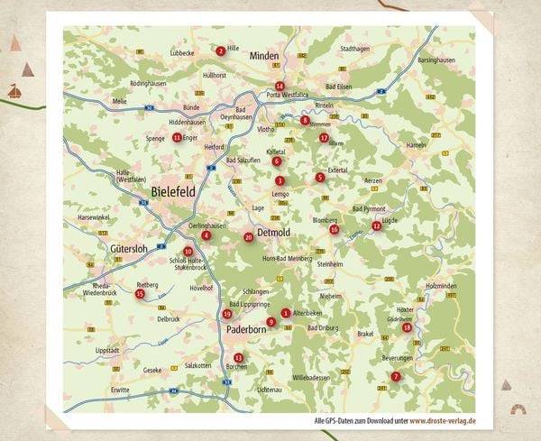 Ostwestfalen-Lippe. Wandern für die Seele