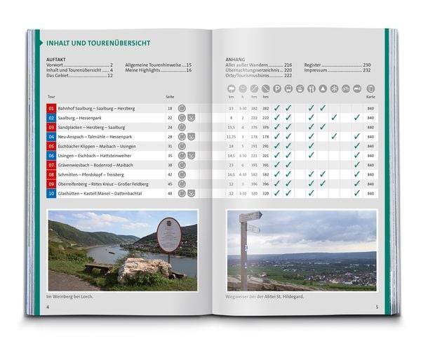 KOMPASS Wanderführer Taunus, Naturpark Taunus, Naturpark Rhein-Taunus, Lahn-Taunus, 60 Touren mit Extra-Tourenkarte