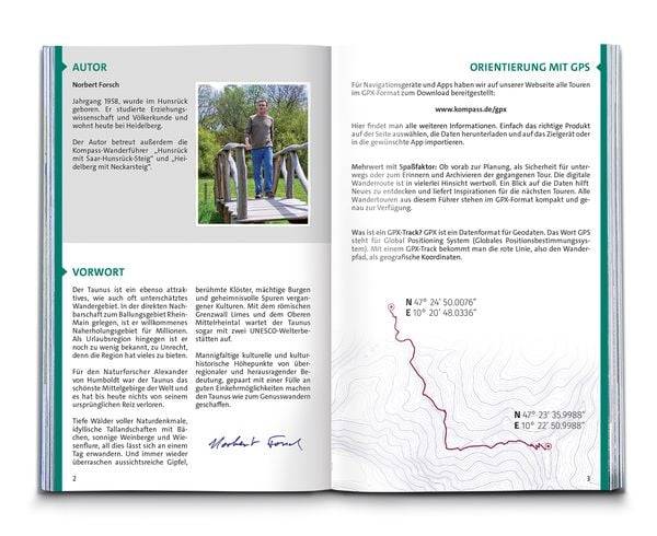 KOMPASS Wanderführer Taunus, Naturpark Taunus, Naturpark Rhein-Taunus, Lahn-Taunus, 60 Touren mit Extra-Tourenkarte