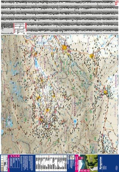 Reise Know-How Landkarte Kirgisistan / Kyrgyzstan (1:700.000)