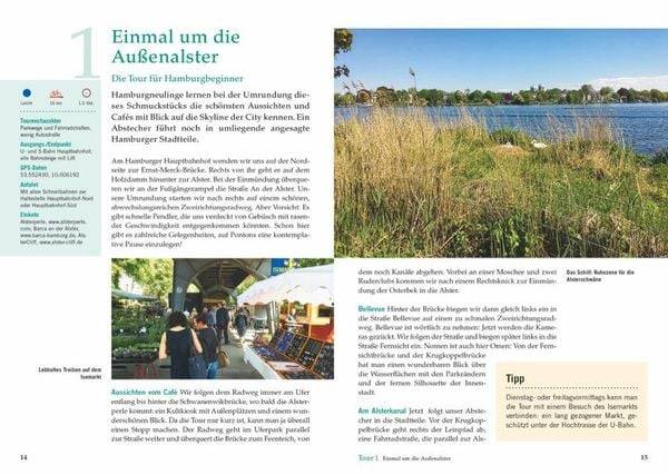 Radtouren am Wasser Hamburg & Umgebung