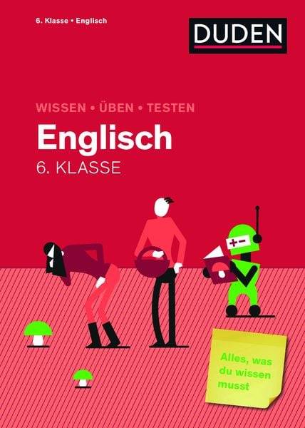 Wissen - Üben - Testen: Englisch 6. Klasse