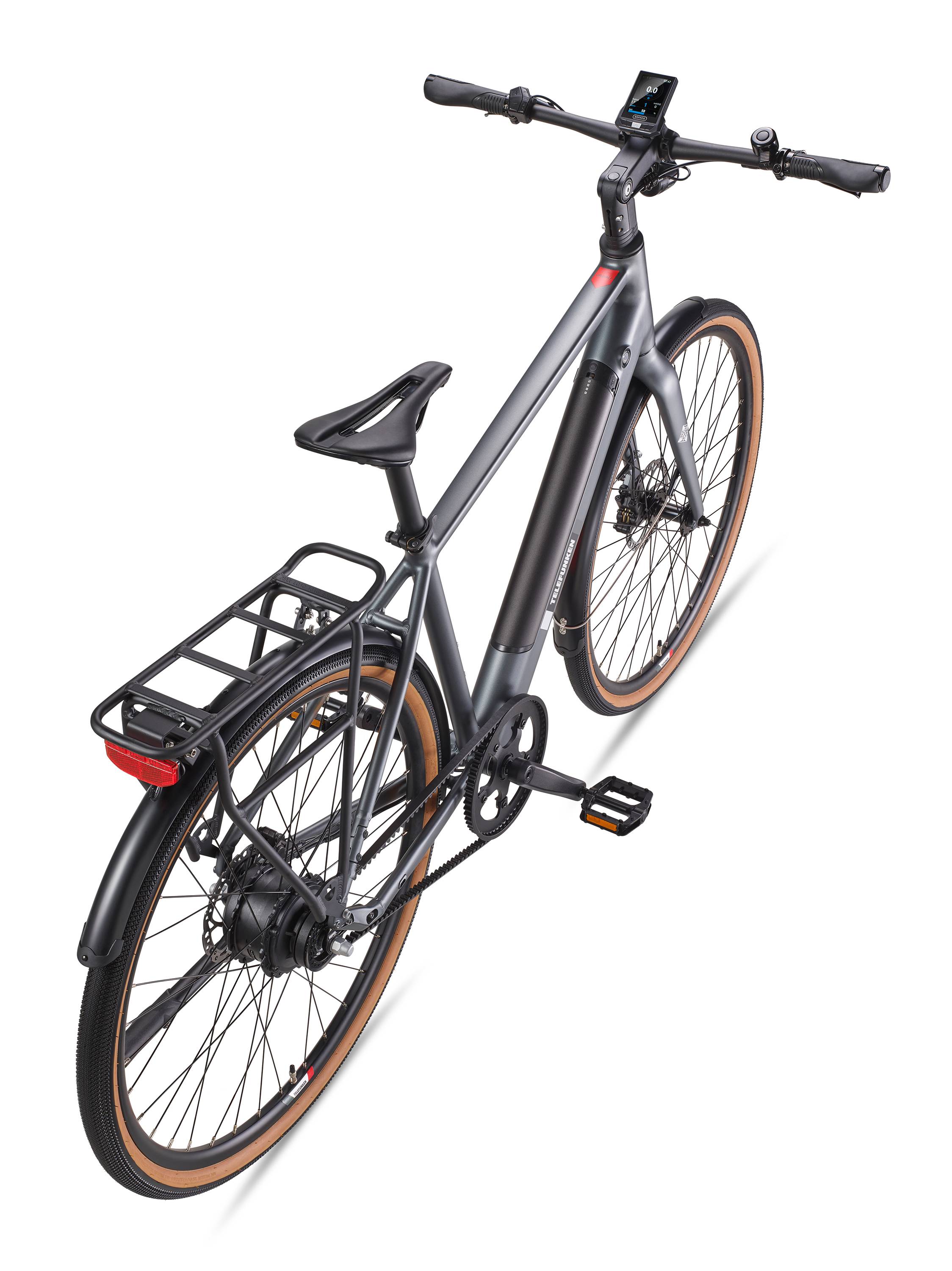 Telefunken Urban E-Bike Herren UH220 28 Zoll Hinterradmotor Automatikschaltung