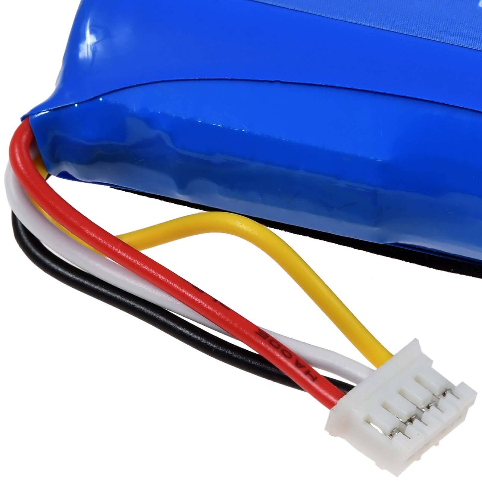 Powery Akku passend für Video-Türklingel Überwachungskamera ezviz DB2 Typ 18650-03, 3,7V, Li-Ion