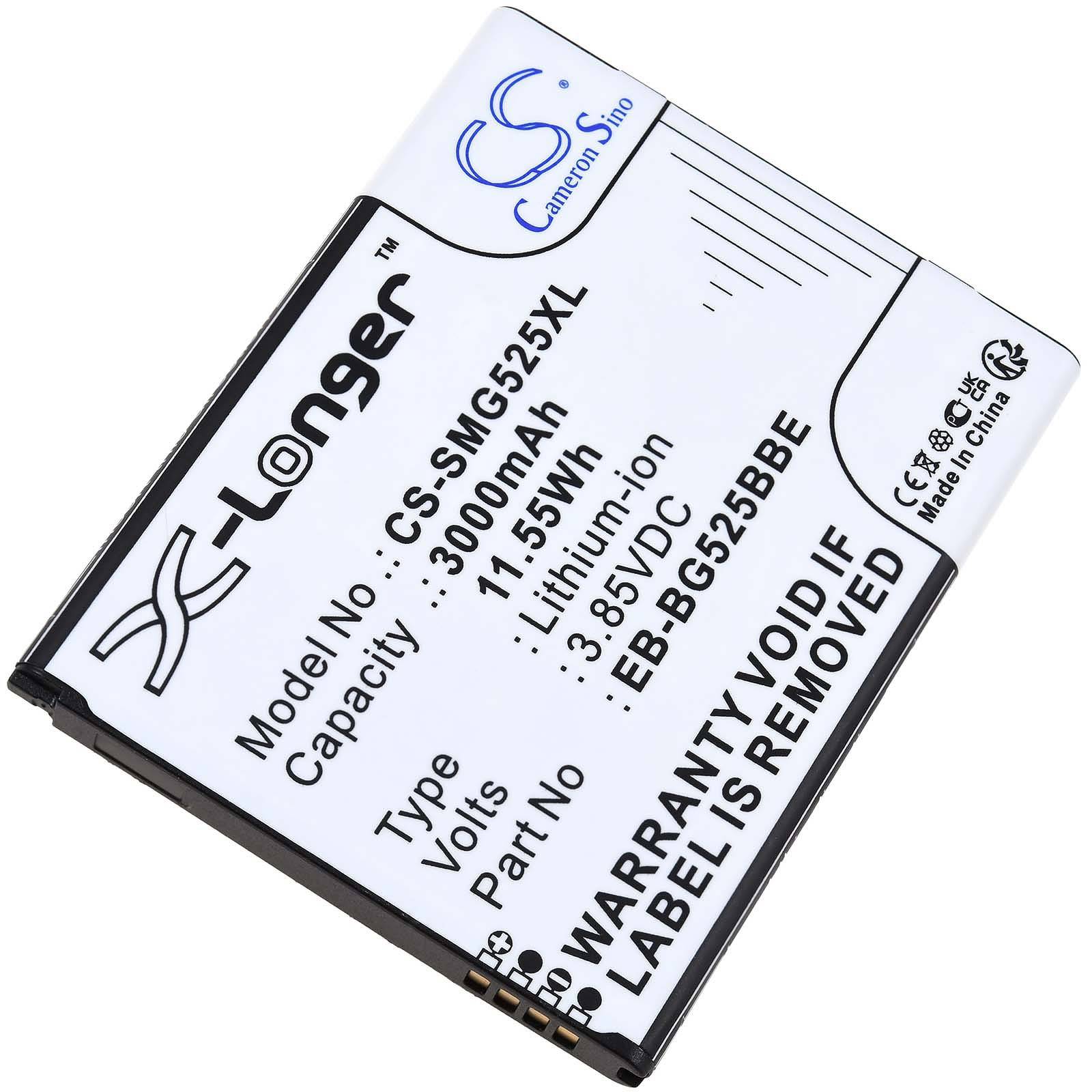 Powery Akku für Handy, Smartphone Samsung SM-G525F, 3,85V, Li-Ion