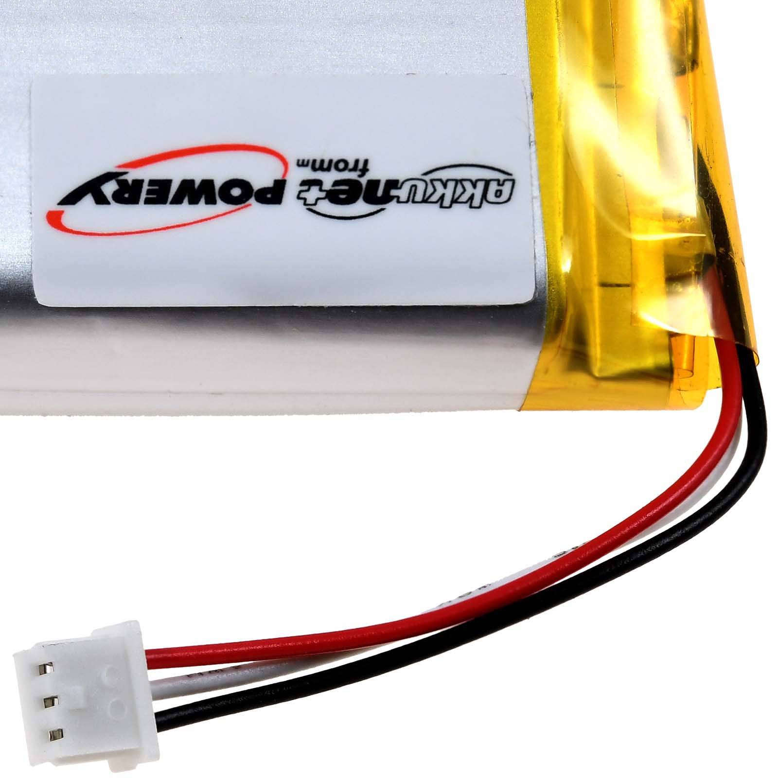 Powery Akku für Asus ROG Chakram Gaming-Maus, 3,7V, Li-Polymer