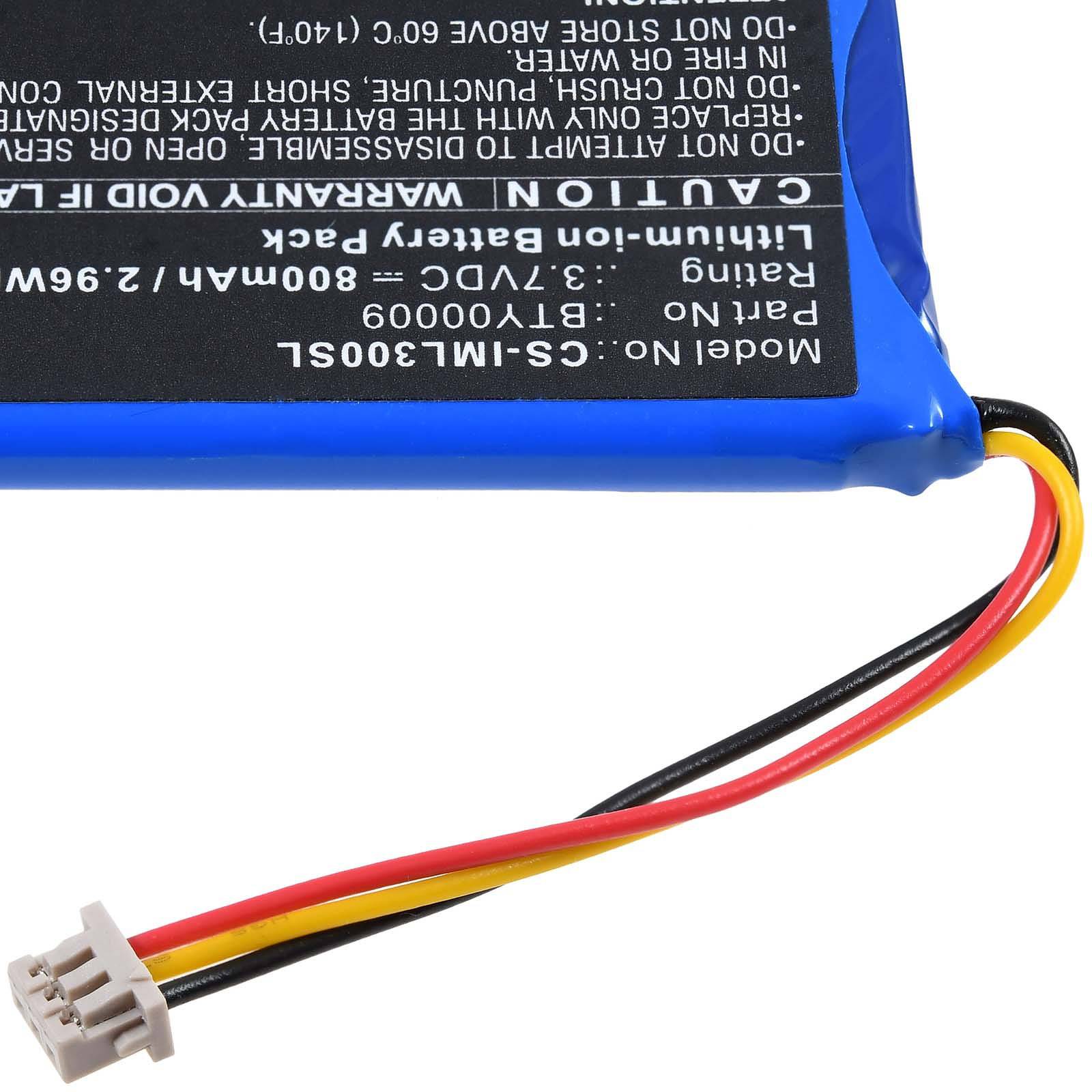 Powery Akku passend für Payment-, Zahl-, Karten-Terminal Ingenico Vital Act 3S Typ BTY00009, 3,7V, Li-Ion