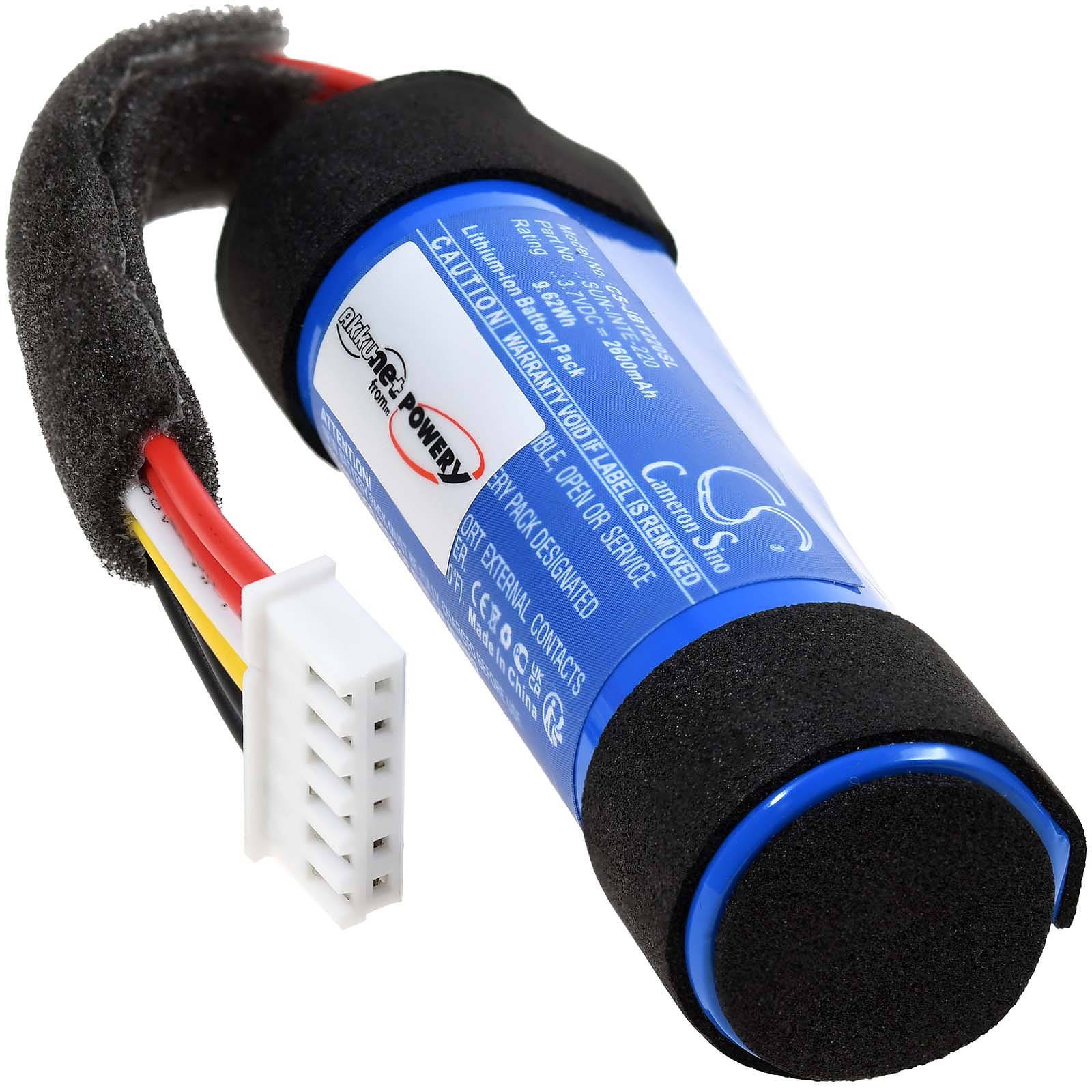 Powery Akku für JBL Tuner XL Bluetooth Lautsprecher, 3,7V, Li-Polymer