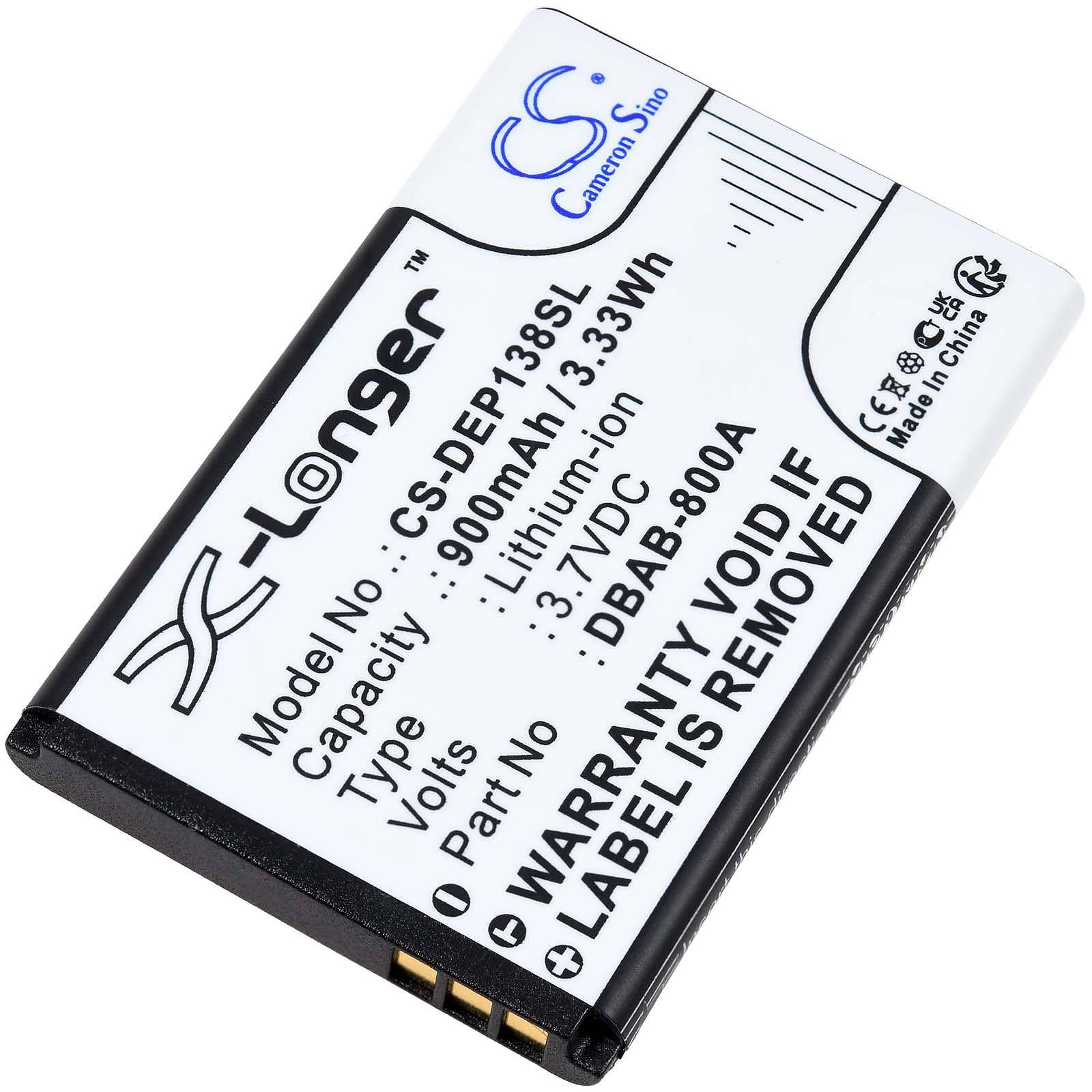 Powery Akku kompatibel mit Doro Typ DFB-0350, 3,7V, Li-Ion