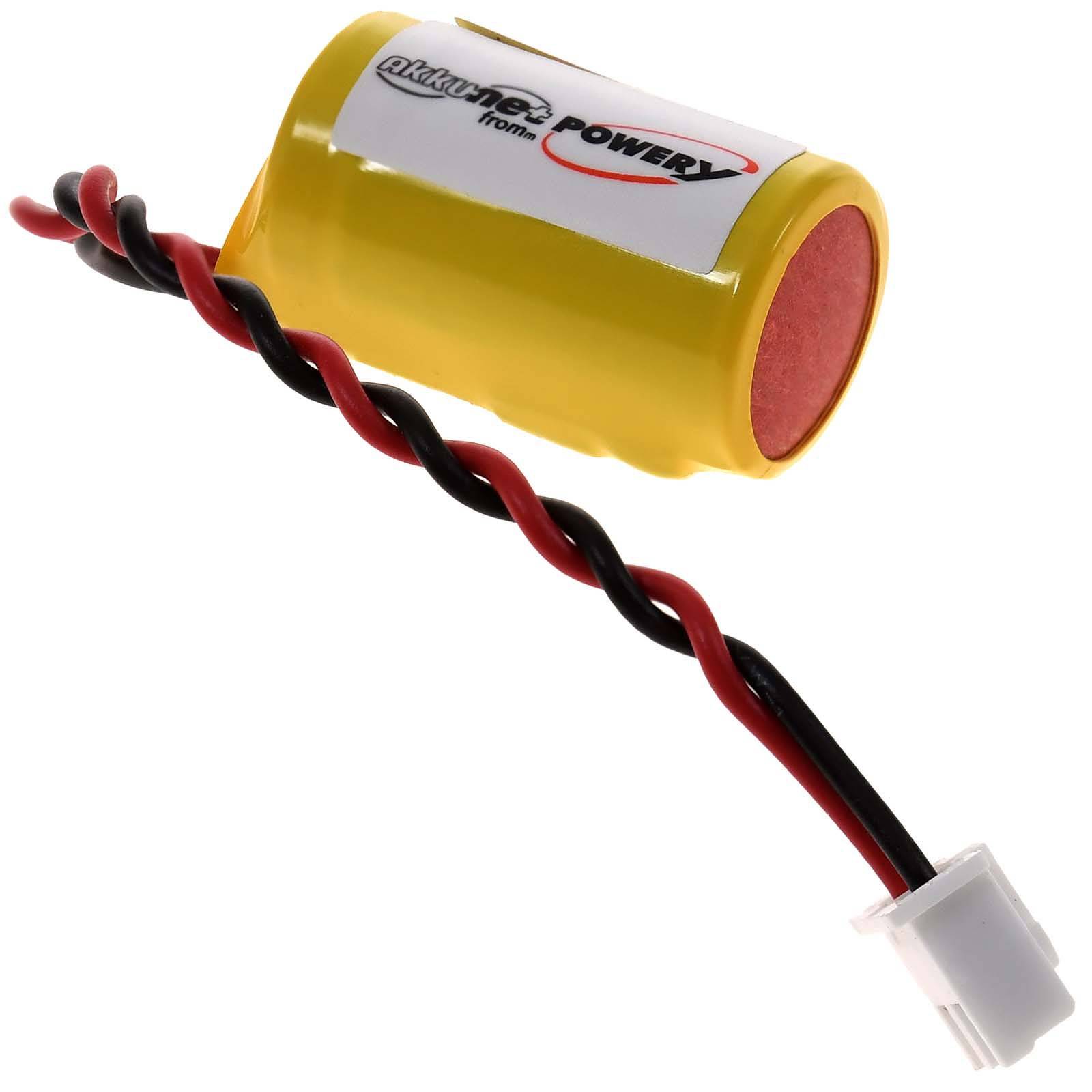 Powery Puffer-Lithiumbatterie für Siemens Simatic S7 Simatic S-7 Typ A5E00331143, 3V, Lithium-Mangandioxid