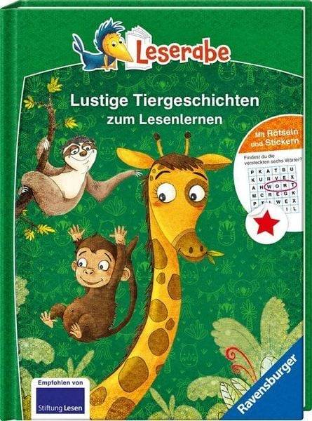 Lustige Tiergeschichten zum Lesenlernen - Leserabe ab 1. Klasse - Erstlesebuch für Kinder ab 6 Jahren