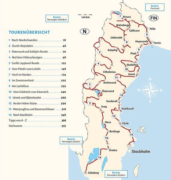 Entdeckertouren mit dem Wohnmobil Schweden