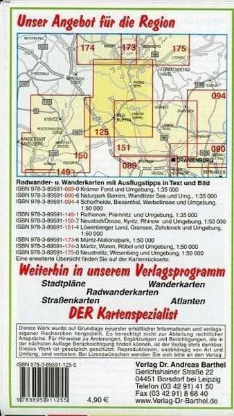 Rheinsberg, Neuruppin, Ruppiner Schweiz und Umgebung