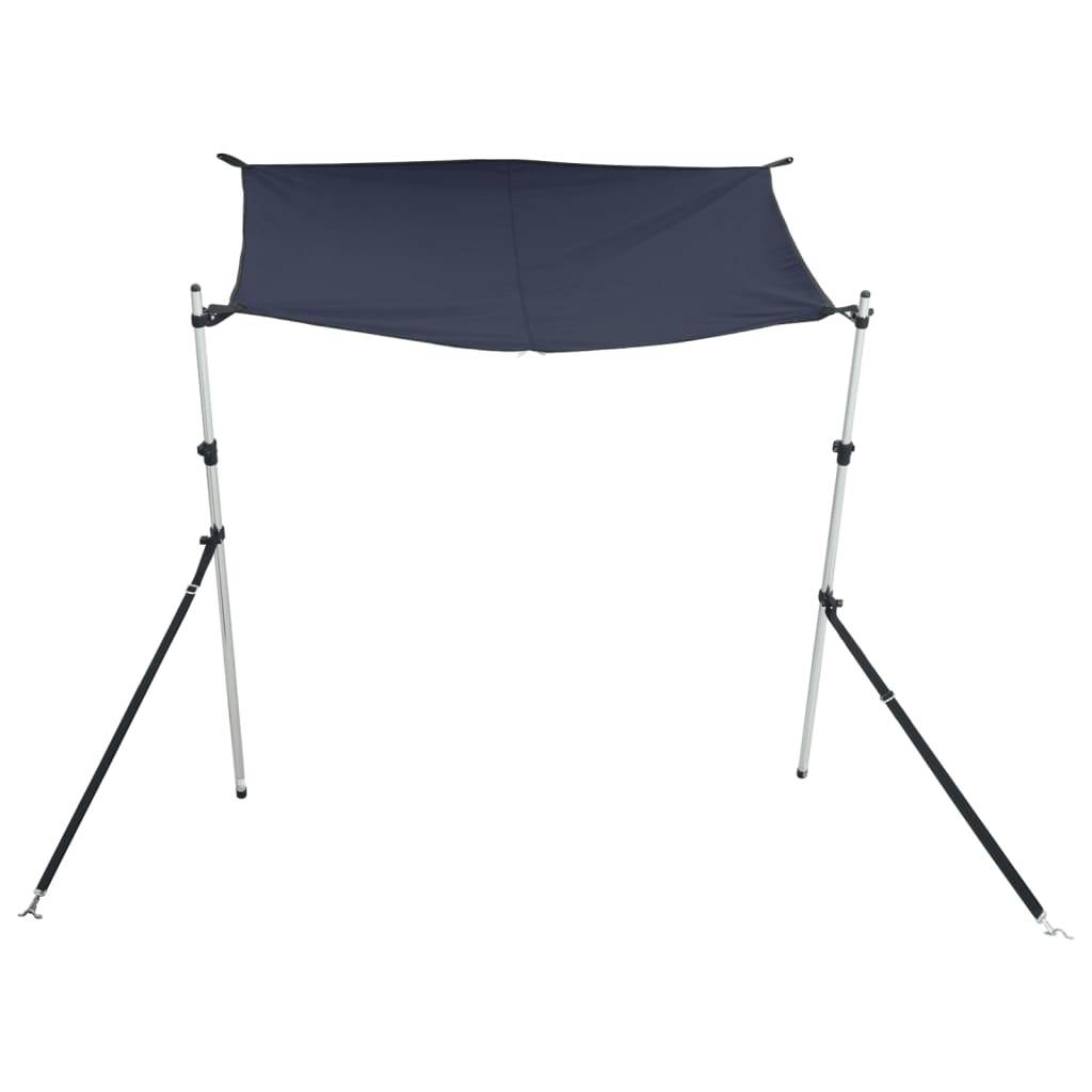 vidaXL T-Top-Beschattungsverlängerung Marineblau 174x205x(115-194) cm