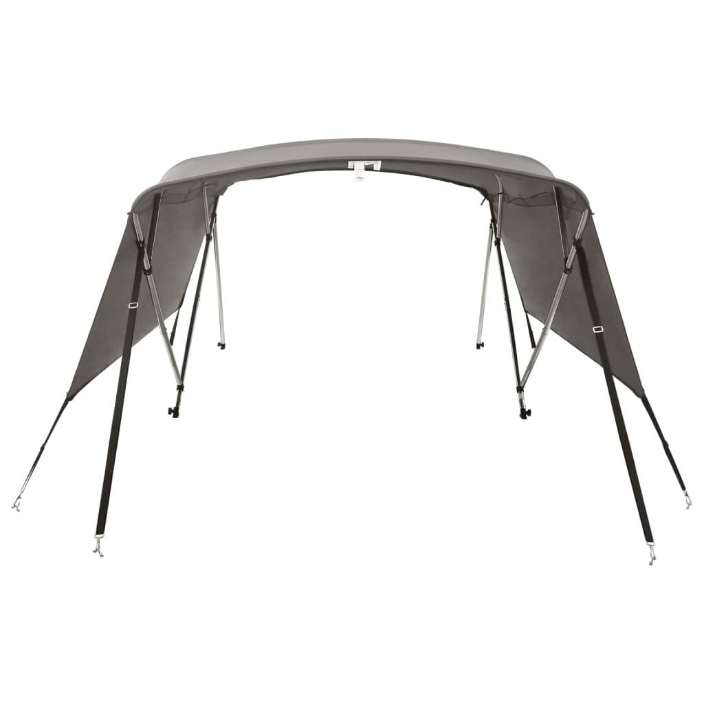 vidaXL 4-Bow Bimini-Top mit Seitenteilen 243x(170-182)x137 cm