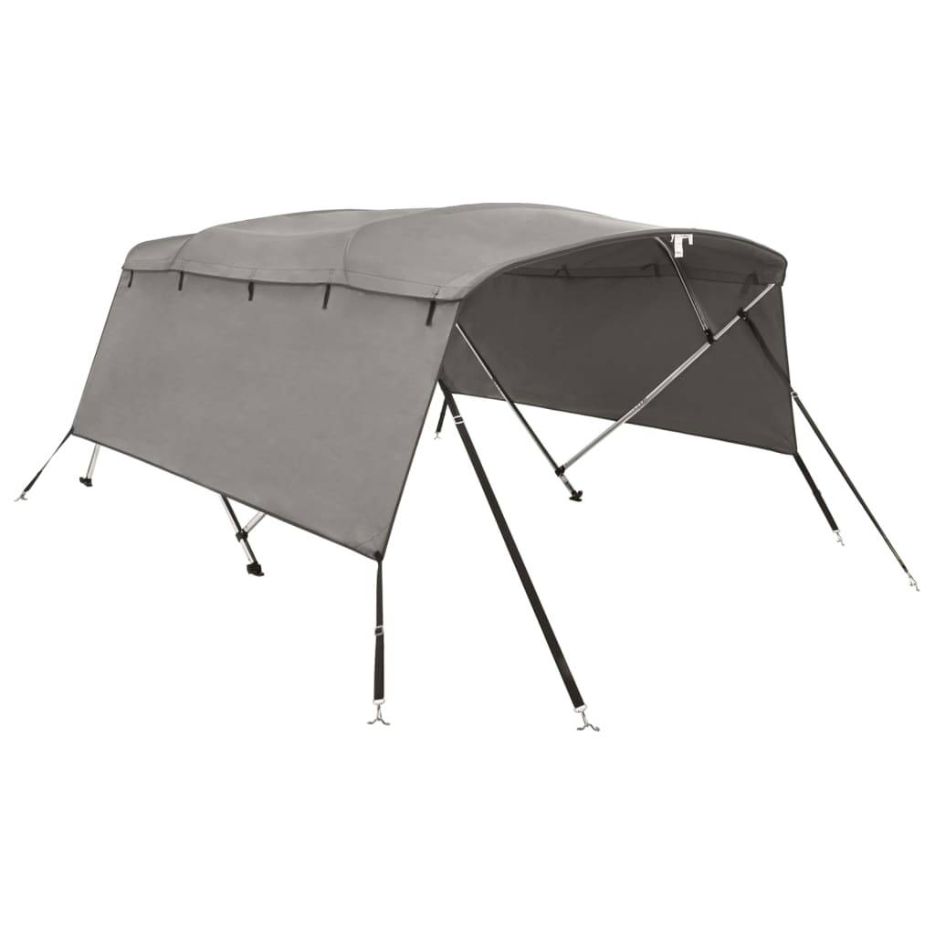 vidaXL 4-Bow Bimini-Top mit Seitenteilen 243x(170-182)x137 cm