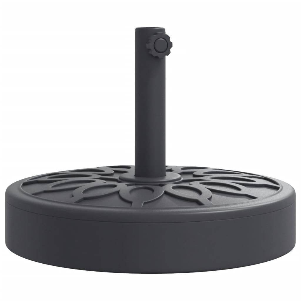 vidaXL Sonnenschirmständer für Ø38/48 mm Mast 25 kg Rund