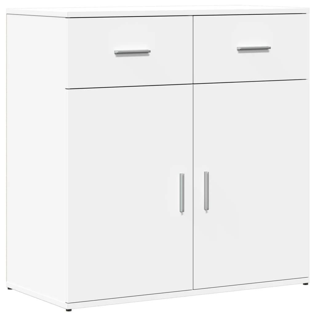 vidaXL Sideboards 2 Stk. Weiß 79x38x80 cm Holzwerkstoff